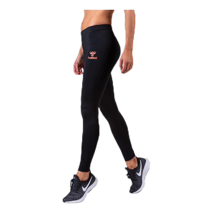 Lily Tights Patterned/Black