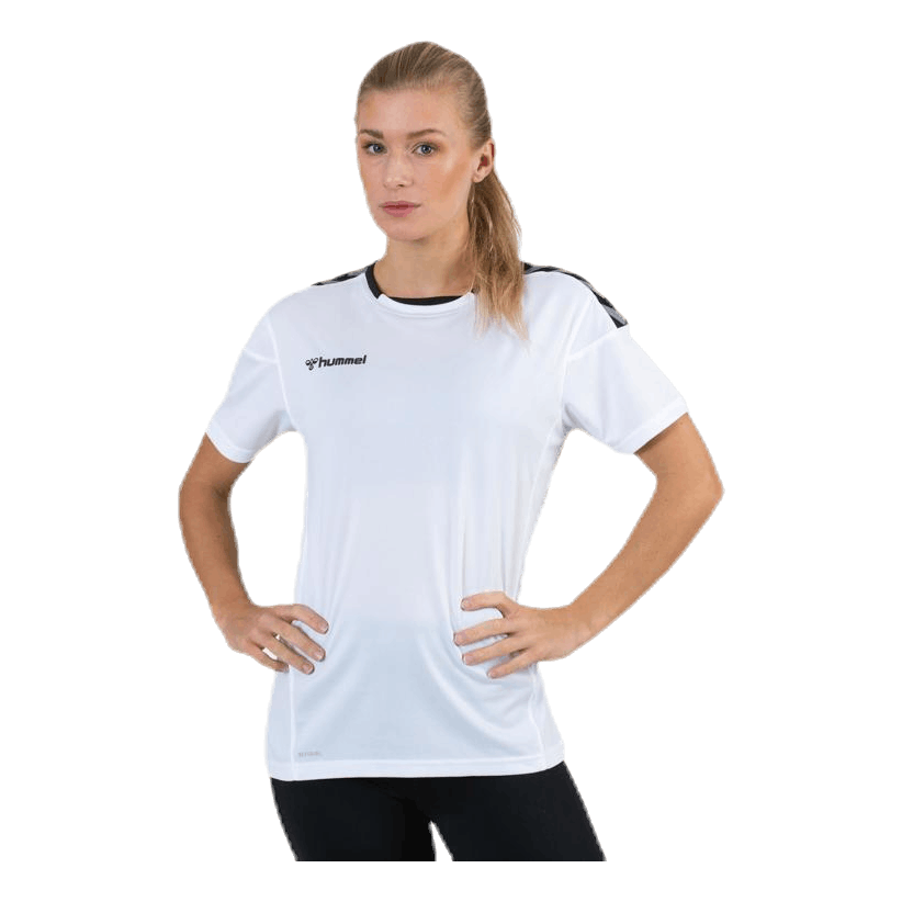 Authentic Poly Jersey White