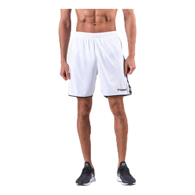 Authentic Poly Shorts White