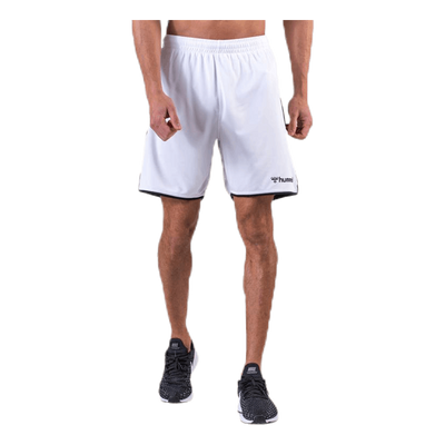 Authentic Poly Shorts White