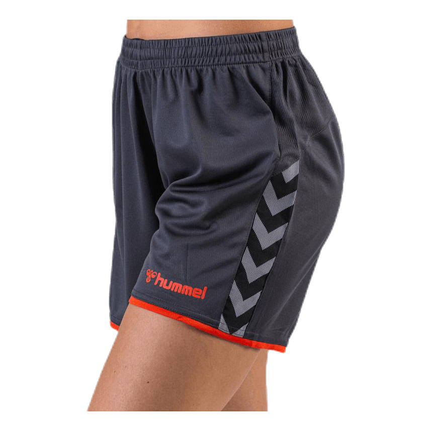 Authentic Poly Shorts Brown