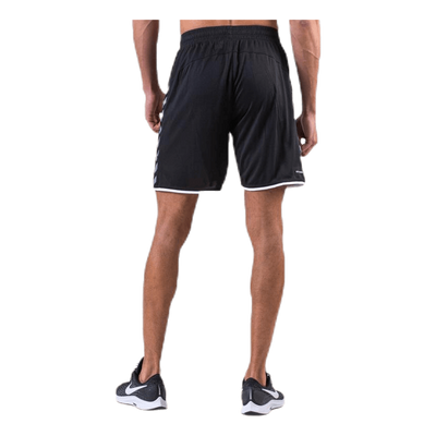 Authentic Poly Shorts White/Black