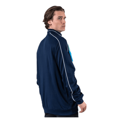 Liam Zip Jacket Blue/White