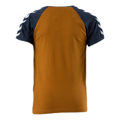 Svend Junior T-Shirt Blue/Brown