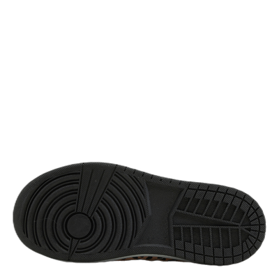 Junior Puffer Boot Print Black/Beige