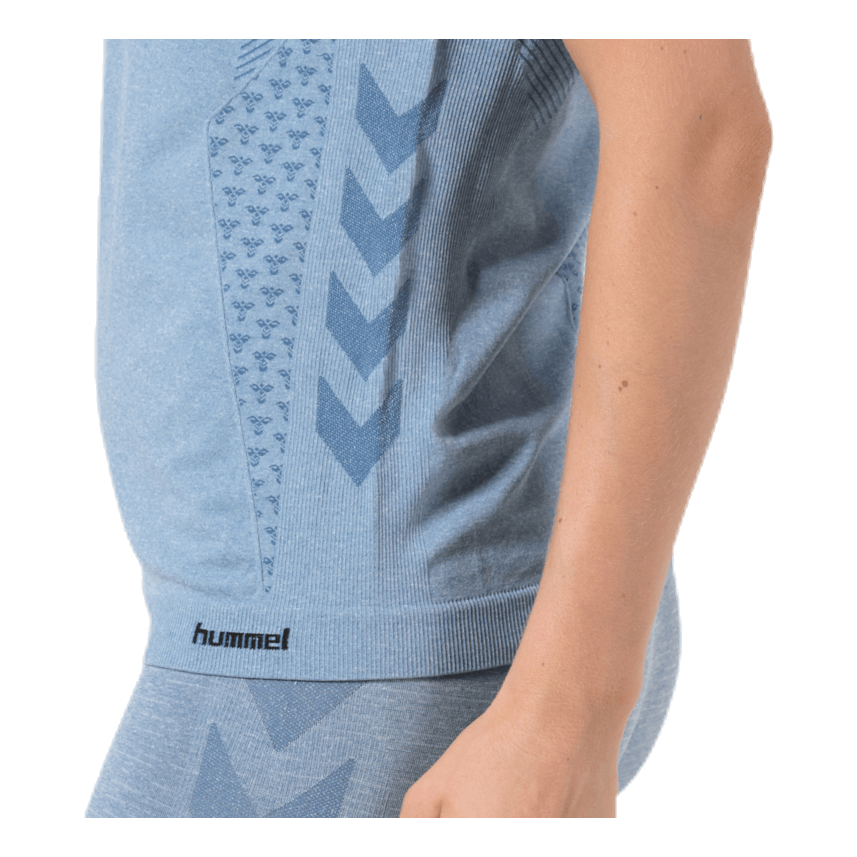 CI Seamless SS T-Shirt Blue