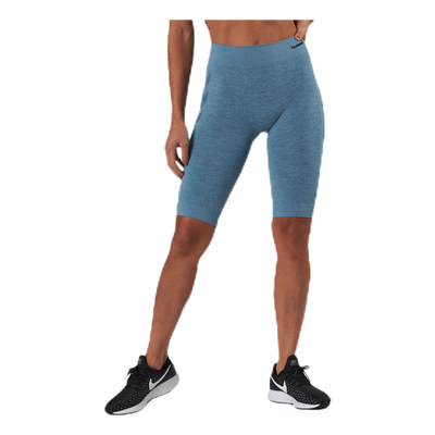 Seamless Cycling Shorts Blue