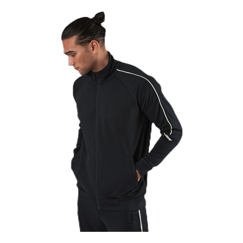Amos Zip Jacket Black