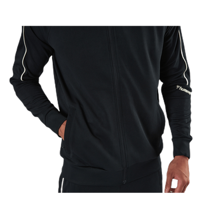 Amos Zip Jacket Black