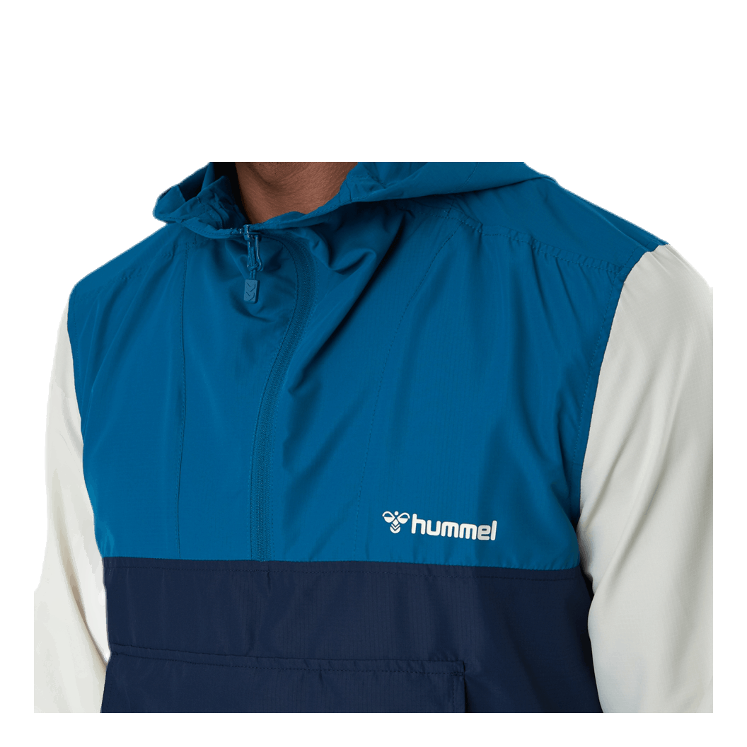 Akello Loose Half Zip Jacket Blue