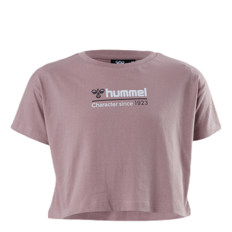 Junior Clare Cropped T-Shirt Pink