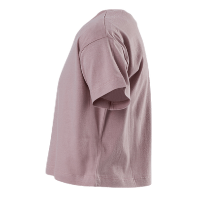 Junior Clare Cropped T-Shirt Pink