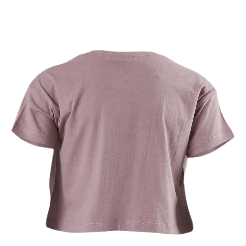 Junior Clare Cropped T-Shirt Pink