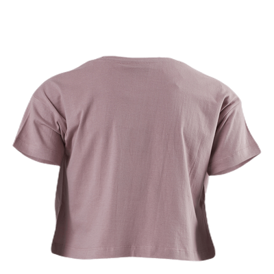 Junior Clare Cropped T-Shirt Pink