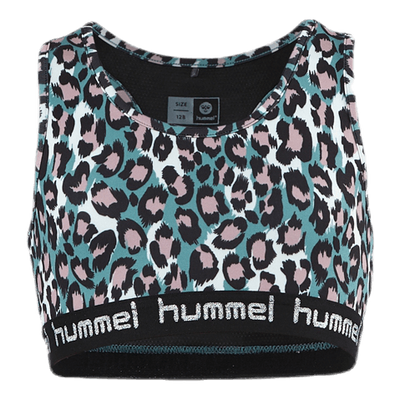 Junior Mimmi Sports Top Pink/Turquoise