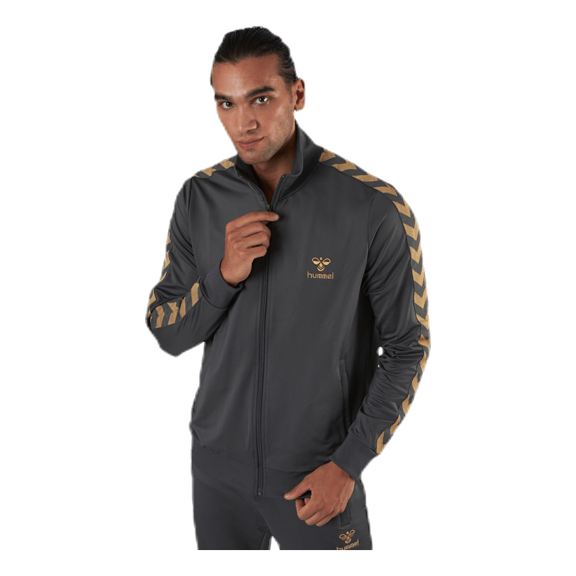 Nathan Zip Jacket Grey