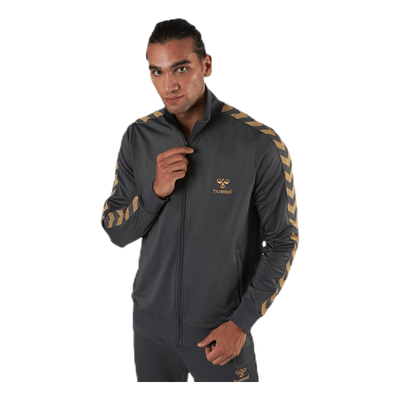 Nathan Zip Jacket Grey