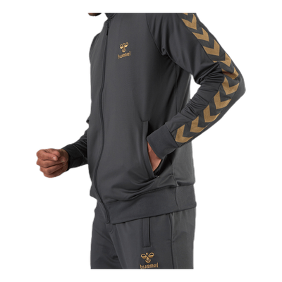 Nathan Zip Jacket Grey