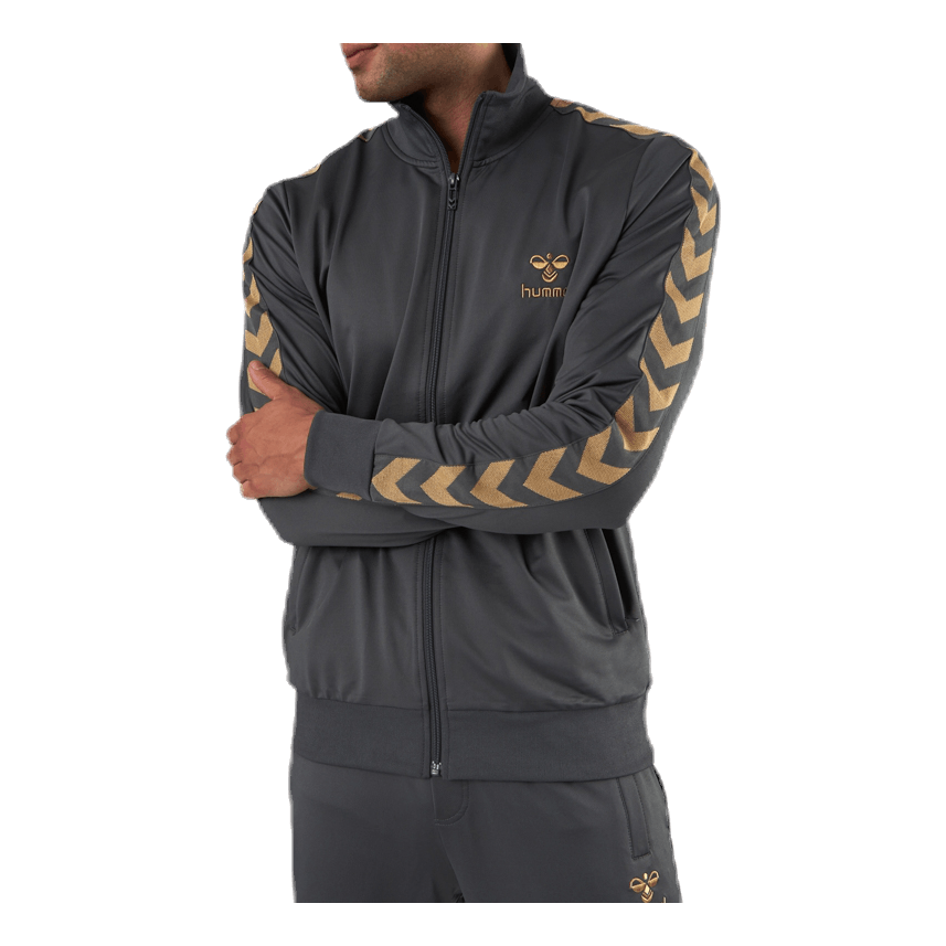 Nathan Zip Jacket Grey