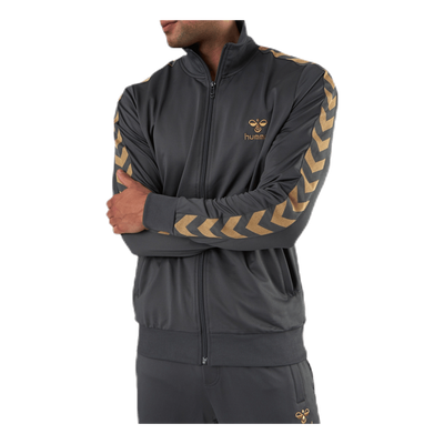 Nathan Zip Jacket Grey