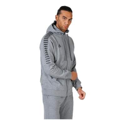 Zip Hoodie Torino Grey