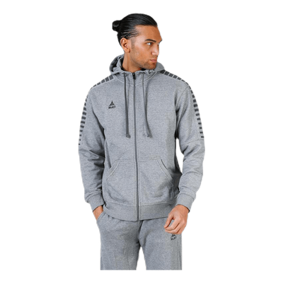 Zip Hoodie Torino Grey