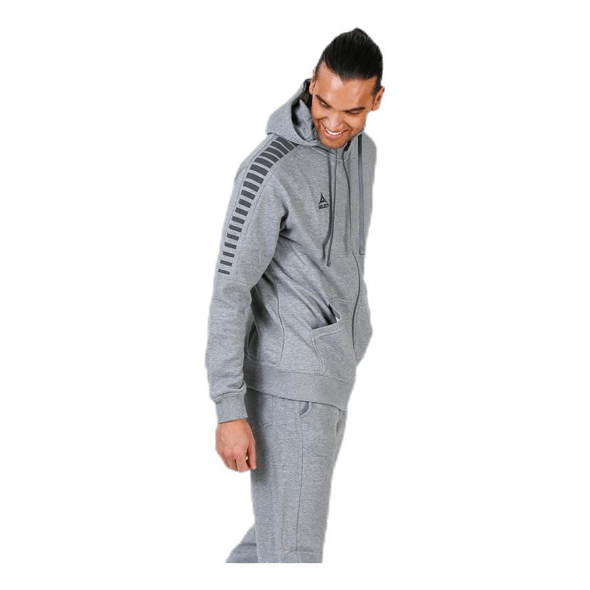 Zip Hoodie Torino Grey