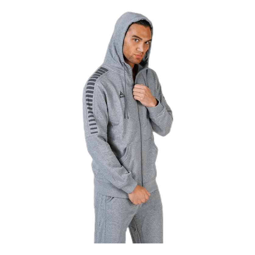 Zip Hoodie Torino Grey
