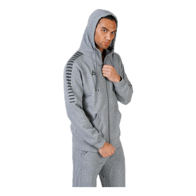 Zip Hoodie Torino Grey