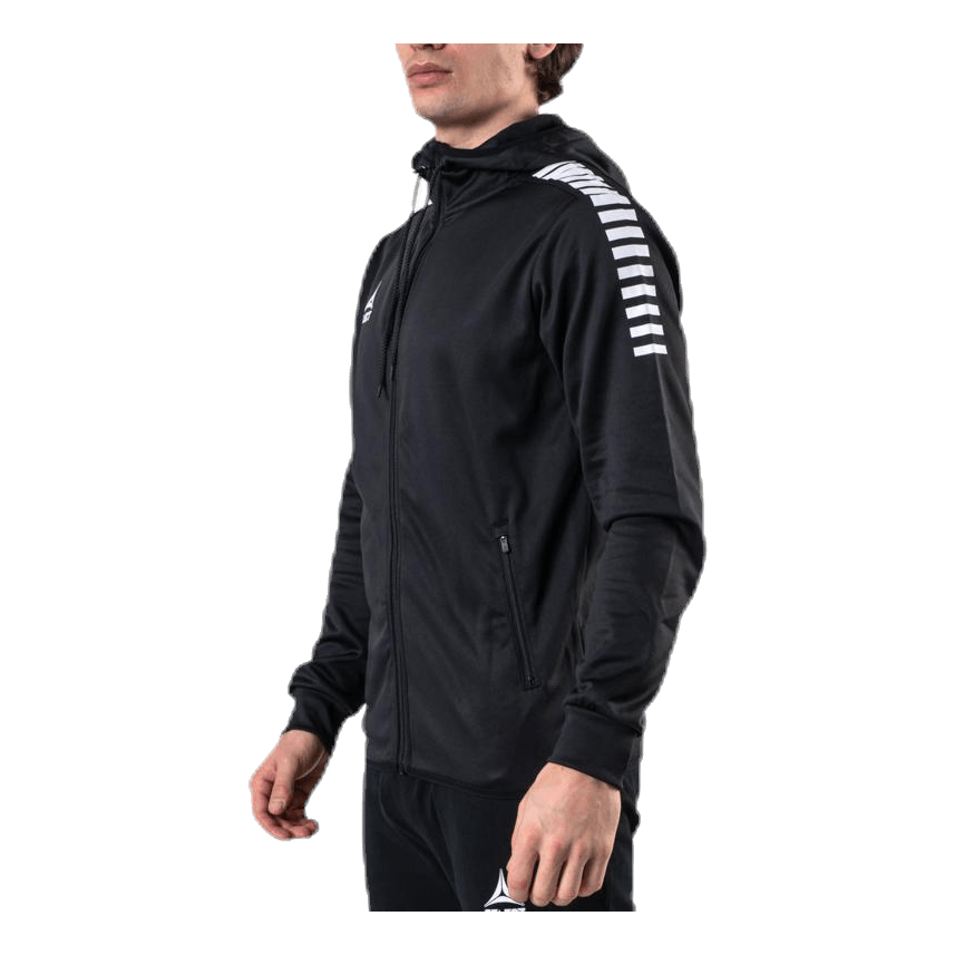 Zip Hoodie Monaco Black