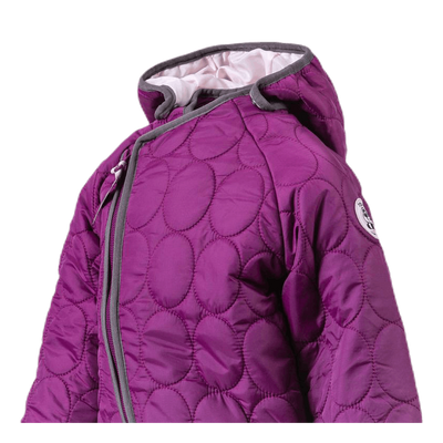 Rita Bubble Jacket Purple