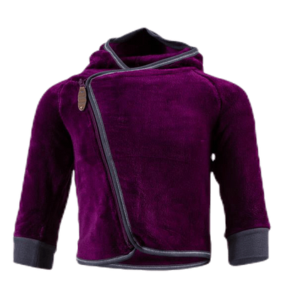 Helen Teddy Jacket Purple