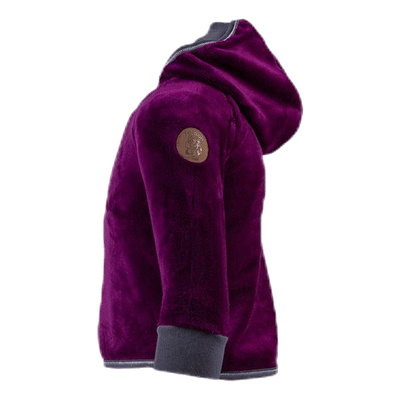 Helen Teddy Jacket Purple