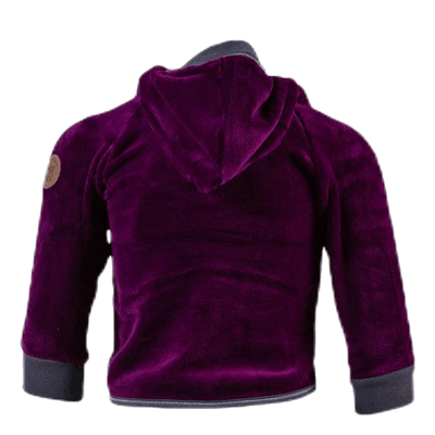 Helen Teddy Jacket Purple