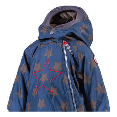 Alban Star Jacket Blue