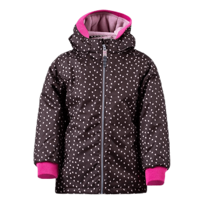 Britta Heart Jacket Brown