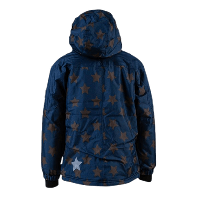 Asger Star Jacket Blue