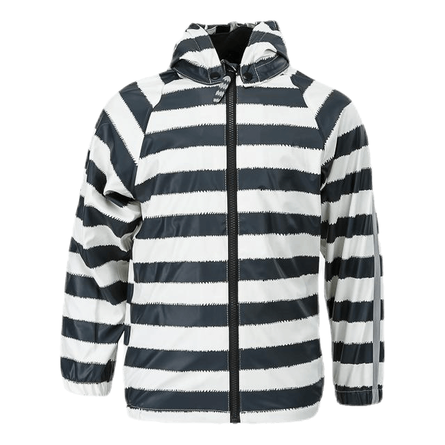 Gary Fleece Rain Set White/Black