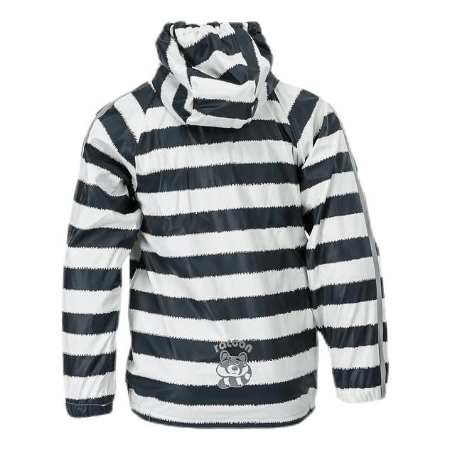 Gary Fleece Rain Set White/Black