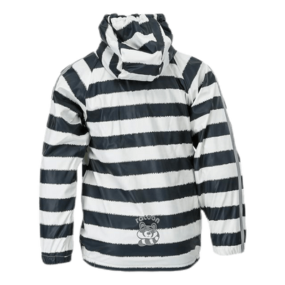 Gary Fleece Rain Set White/Black