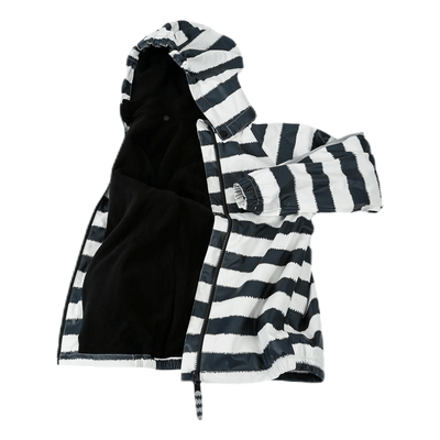 Gary Fleece Rain Set White/Black