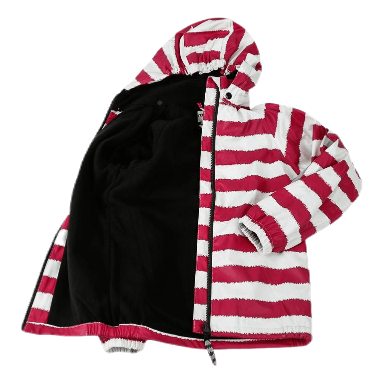 Greta Fleece Rain Set Pink/White