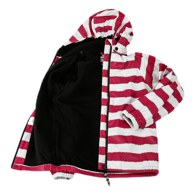 Greta Fleece Rain Set Pink/White