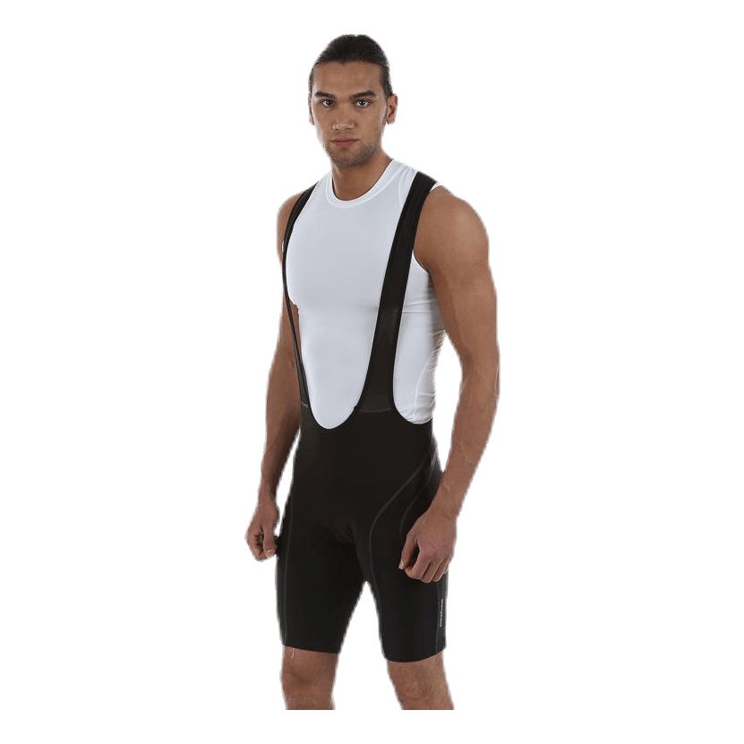 8 Panels Proof Short Bib Black