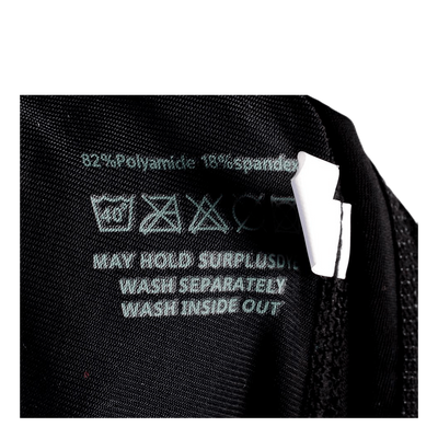 8 Panels Proof Short Bib Black