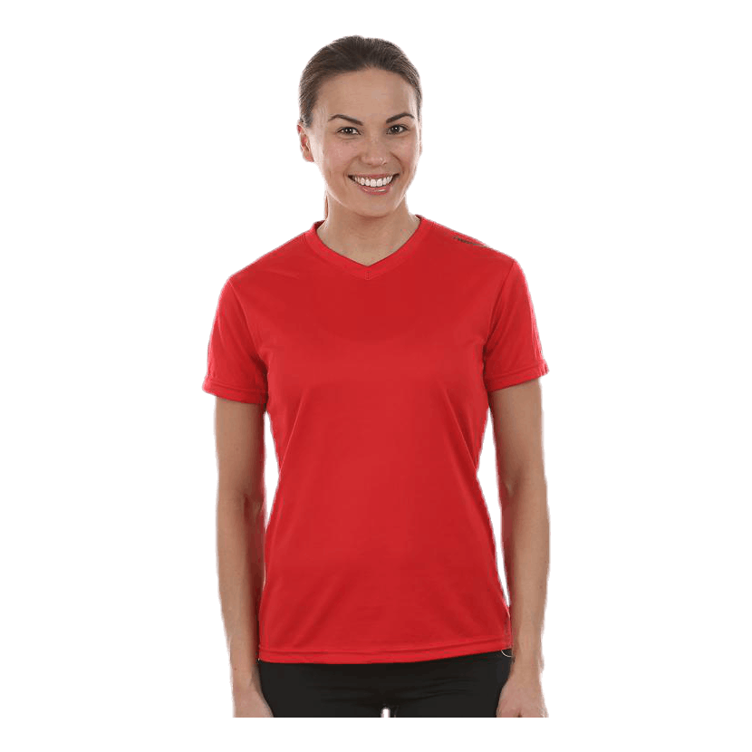 W Base Cool T-Shirt Red