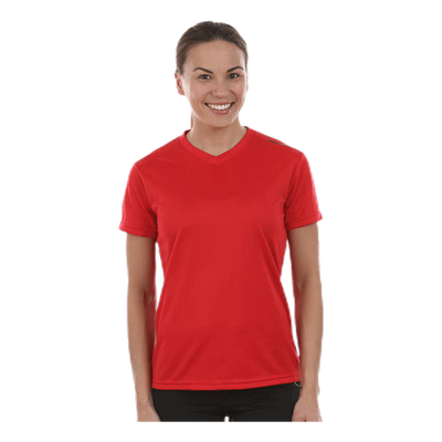 W Base Cool T-Shirt Red