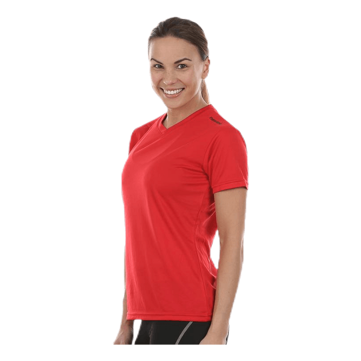 W Base Cool T-Shirt Red