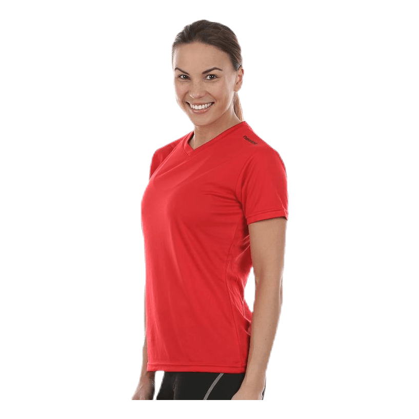 W Base Cool T-Shirt Red