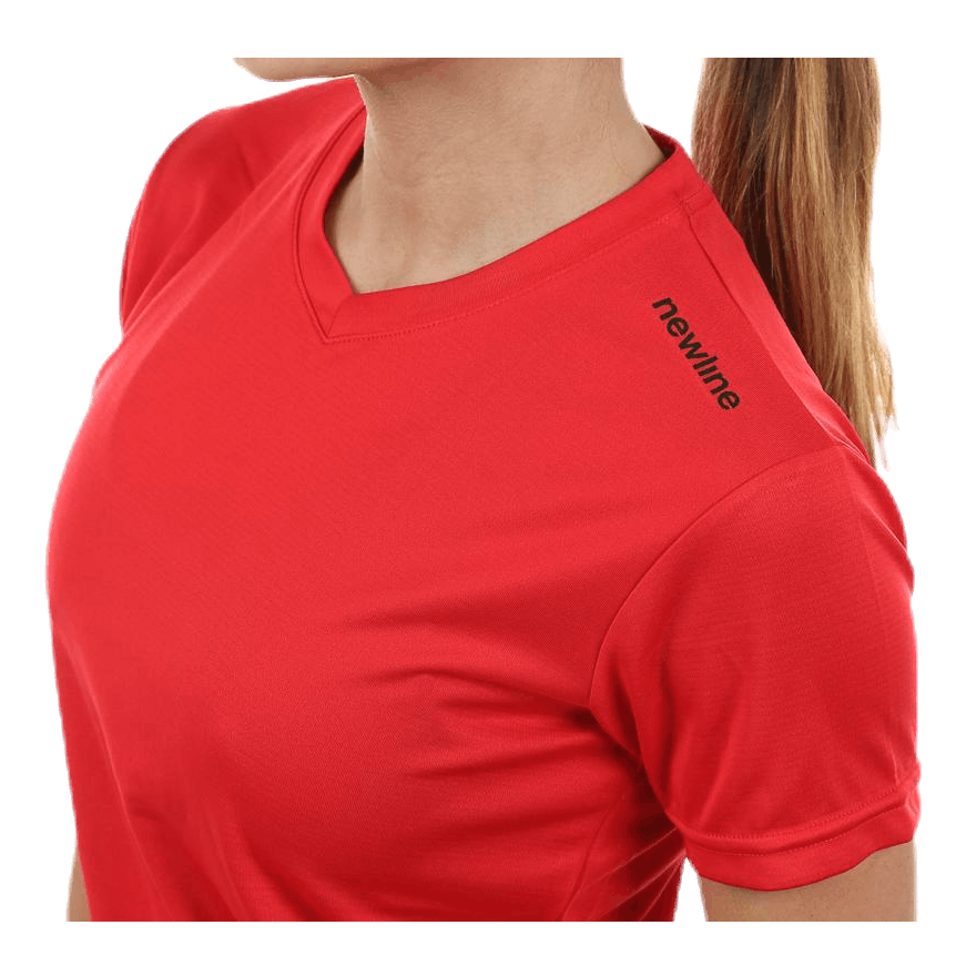 W Base Cool T-Shirt Red
